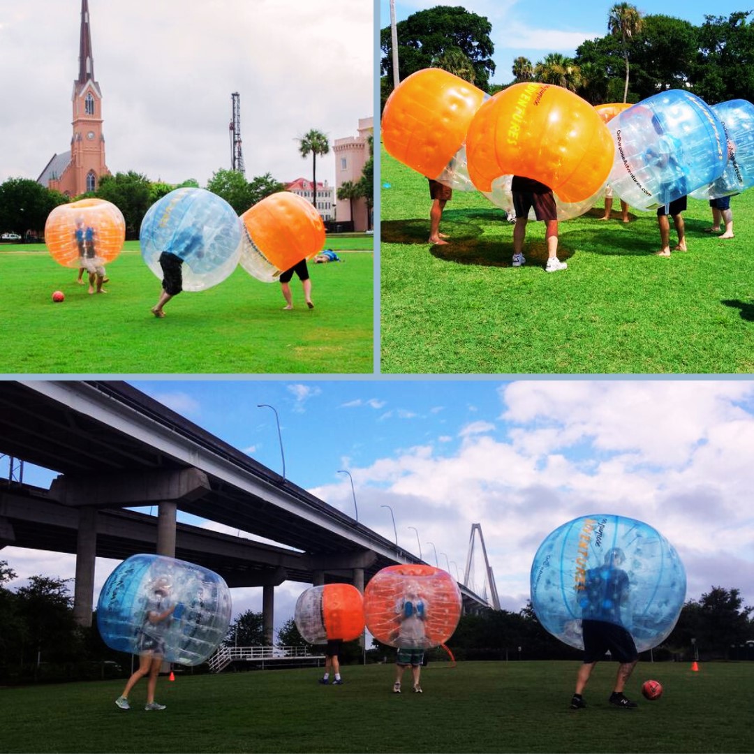 Bubble Soccer Team Building