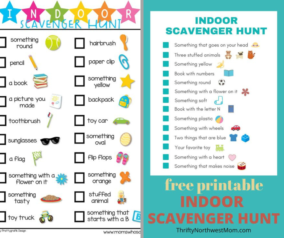 Indoor Scavenger Hunt