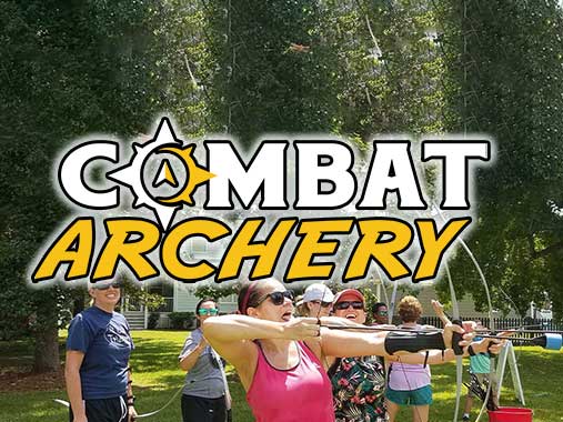 combat-archery-team-building Charleston Team Building | On Purpose Adventures